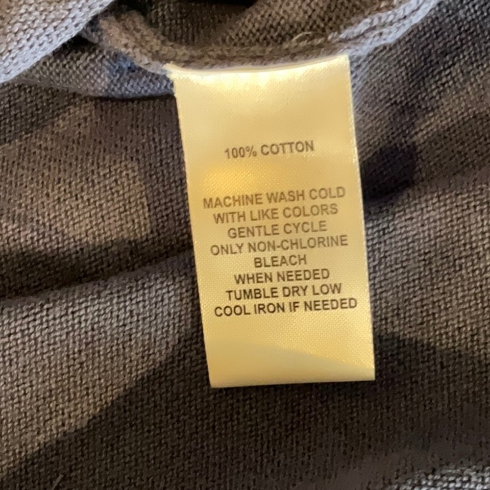 NWOT Chadwick’s long cardigan blue petite - Picture 6 of 7